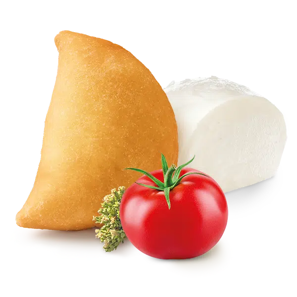 Panzerottini surgelati medi prefritti ripieni di mozzarella e pomodoro Florigel